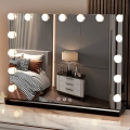 Brilagi - Espelho de maquilhagem LED regulável HOLLYWOOD LED/15W/230V 3000/4000/6500K