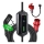 Brilagi - Estação de carregamento portátil para veículos elétricos FAST AC Tipo 2 16A/380V 11kW + ficha 230V, 3,7kW 5m + caso