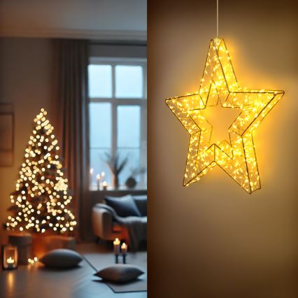 Brilagi - Estrela de natal LED para exterior 480xLED/230V IP44
