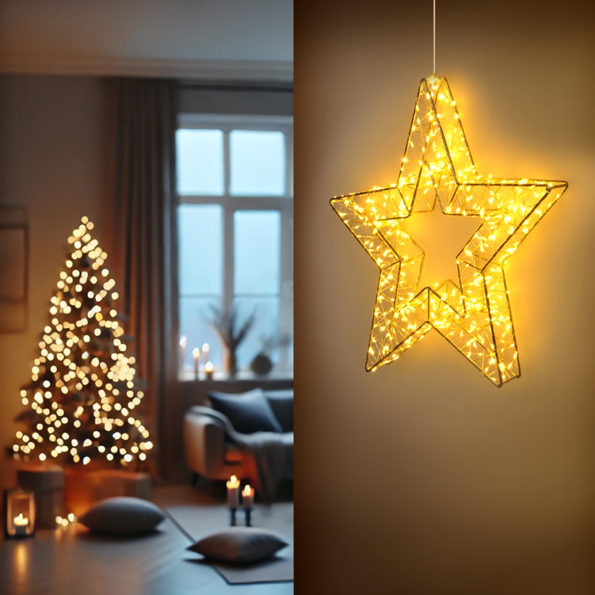 Brilagi - Estrela de natal LED para exterior 480xLED/230V IP44