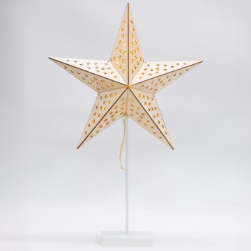 Brilagi - Estrela decorativa de Natal em LED, 3x AA