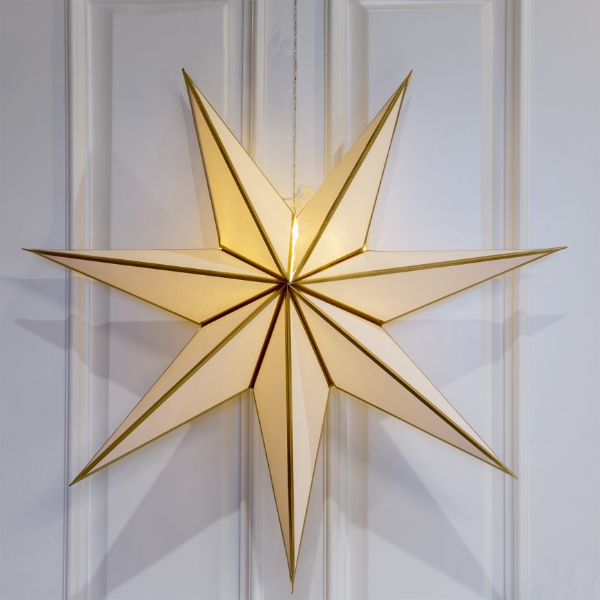 Brilagi - Estrela decorativa de Natal LED/2xAA