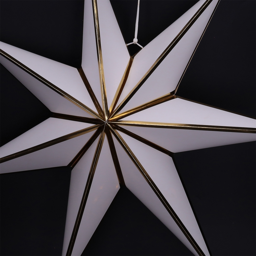 Brilagi - Estrela decorativa de Natal LED/2xAA