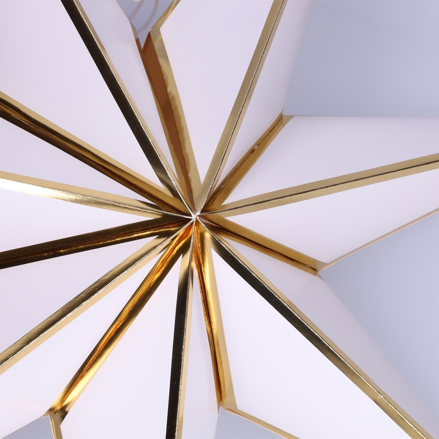 Brilagi - Estrela decorativa de Natal LED/2xAA