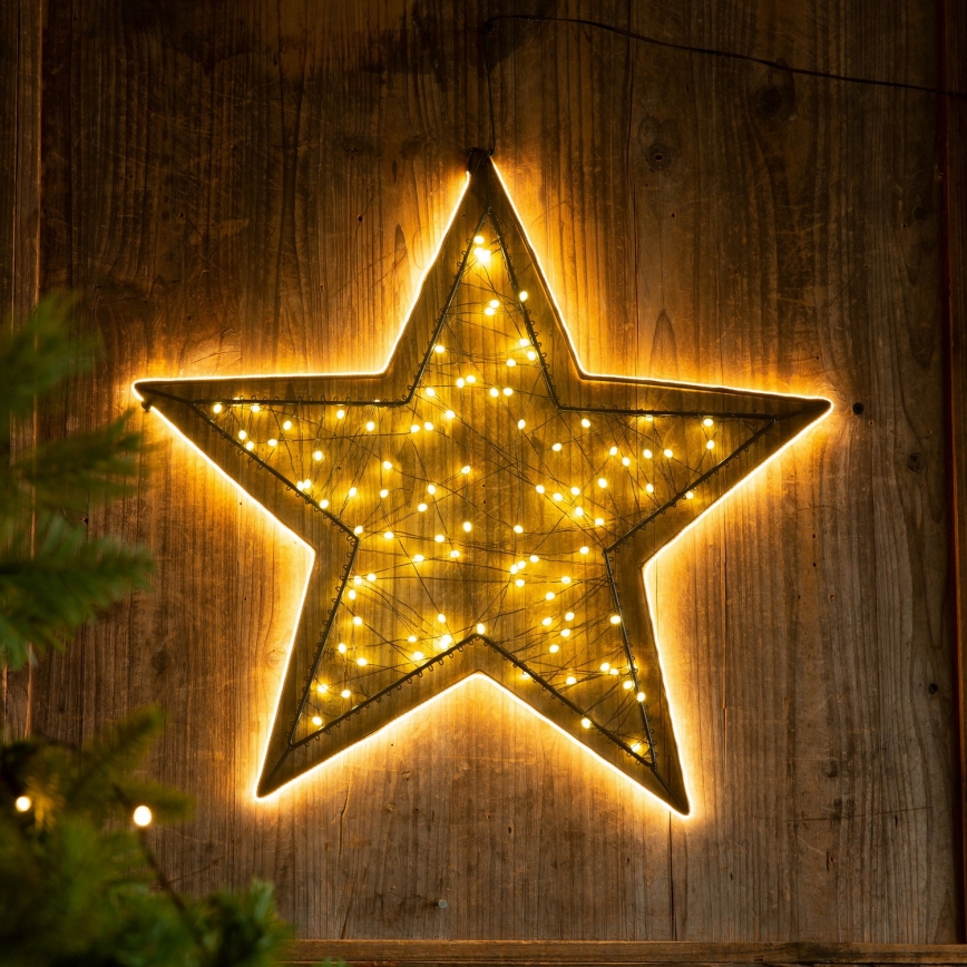 Brilagi - Estrela LED para decoração de Natal para exterior, 2,6W, 230V, IP44