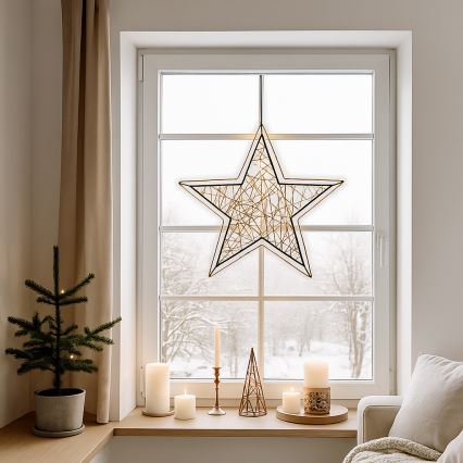 Brilagi - Estrela LED para decoração de Natal para exterior, 2,6W, 230V, IP44