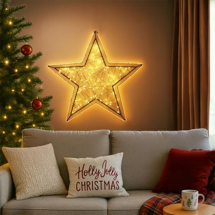 Brilagi - Estrela LED para decoração de Natal para exterior, 2,6W, 230V, IP44