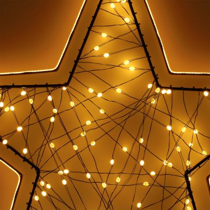 Brilagi - Estrela LED para decoração de Natal para exterior, 2,6W, 230V, IP44
