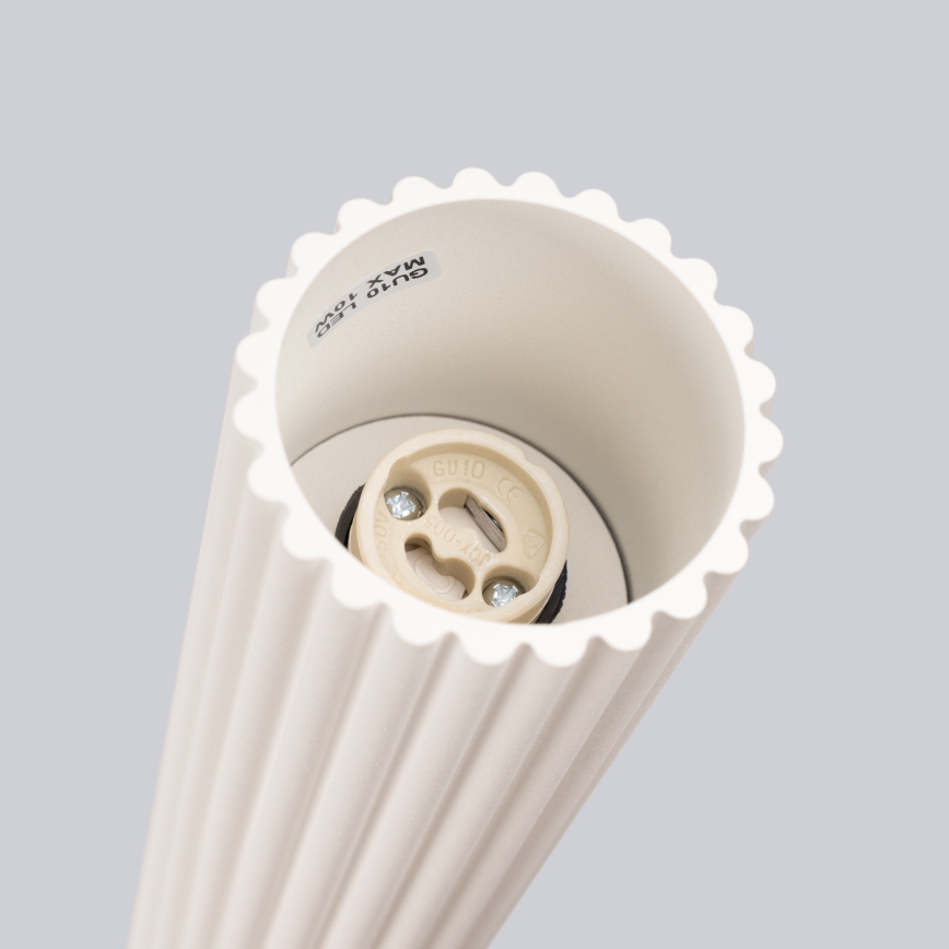 Brilagi - Foco CRESTO 1xGU10/10W/230V 10 cm creme