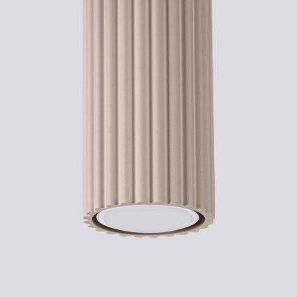Brilagi - Foco CRESTO 1xGU10/10W/230V 20 cm taupe