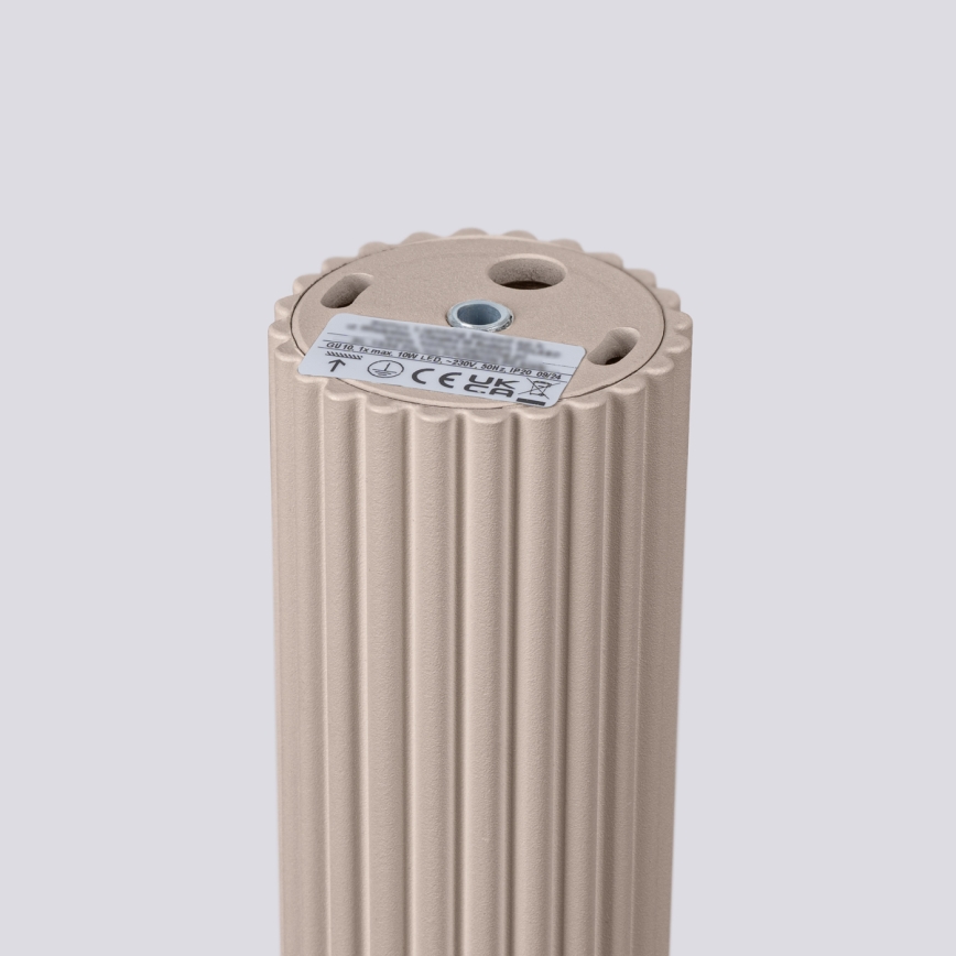 Brilagi - Foco CRESTO 1xGU10/10W/230V 20 cm taupe