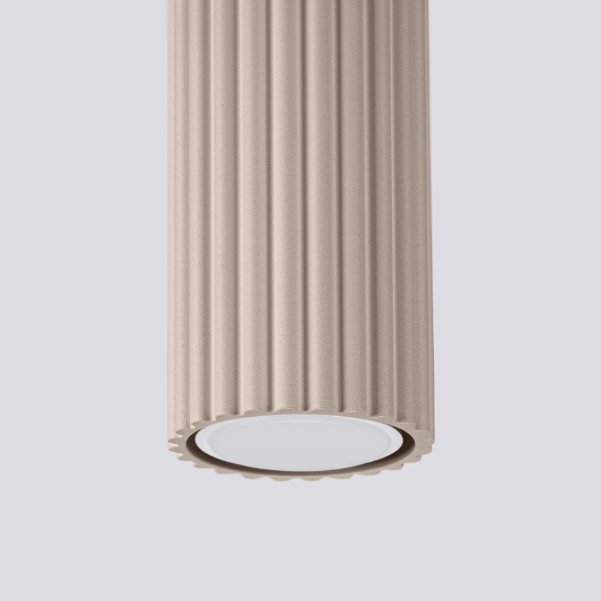 Brilagi - Foco CRESTO 1xGU10/10W/230V 30 cm taupe