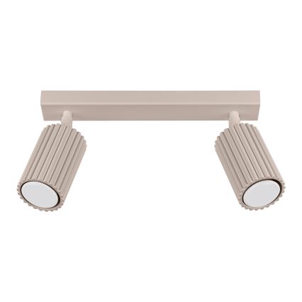 Brilagi - Foco CRESTO 2xGU10/10W/230V taupe