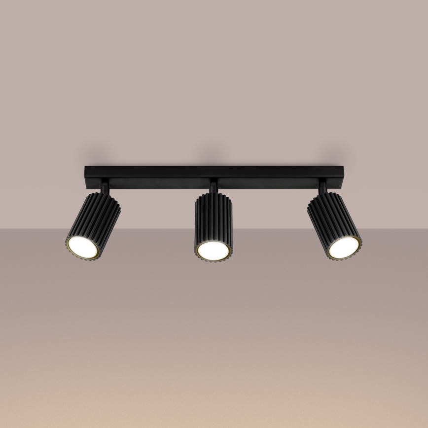 Brilagi - Foco CRESTO 3xGU10/10W/230V preto