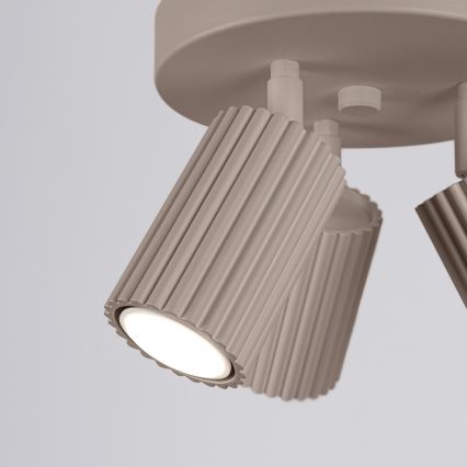 Brilagi - Foco CRESTO 3xGU10/10W/230V taupe