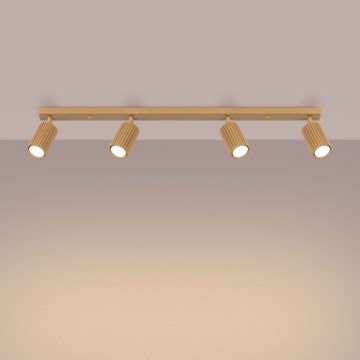 Brilagi - Foco CRESTO 4xGU10/10W/230V dourado