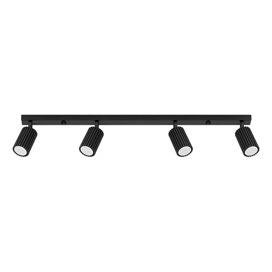 Brilagi - Foco CRESTO 4xGU10/10W/230V preto