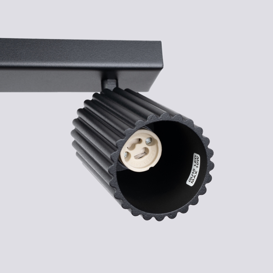Brilagi - Foco CRESTO 4xGU10/10W/230V preto