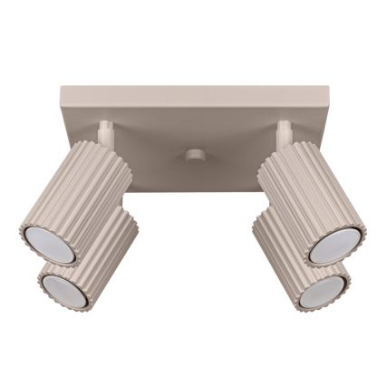 Brilagi - Foco CRESTO 4xGU10/10W/230V taupe