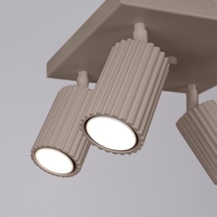 Brilagi - Foco CRESTO 4xGU10/10W/230V taupe