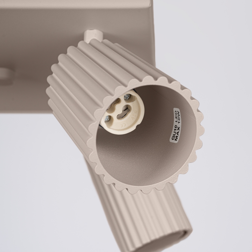 Brilagi - Foco CRESTO 4xGU10/10W/230V taupe