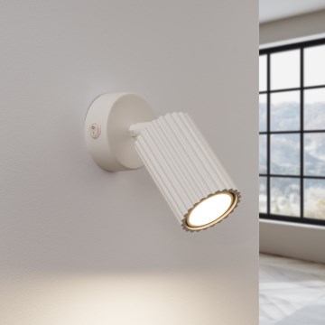 Brilagi - Foco de parede CRESTO 1xGU10/10W/230V creme