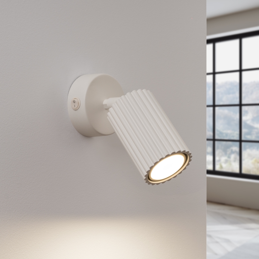 Brilagi - Foco de parede CRESTO 1xGU10/10W/230V creme