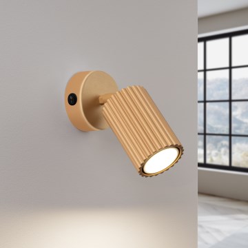 Brilagi - Foco de parede CRESTO 1xGU10/10W/230V dourado