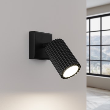 Brilagi - Foco de parede CRESTO 1xGU10/10W/230V preto