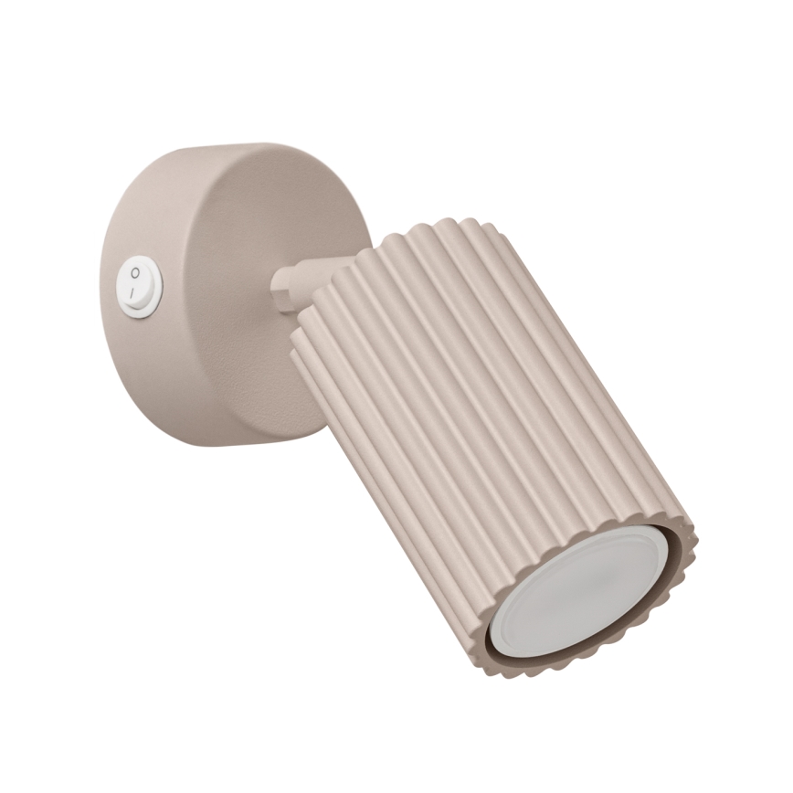 Brilagi - Foco de parede CRESTO 1xGU10/10W/230V taupe