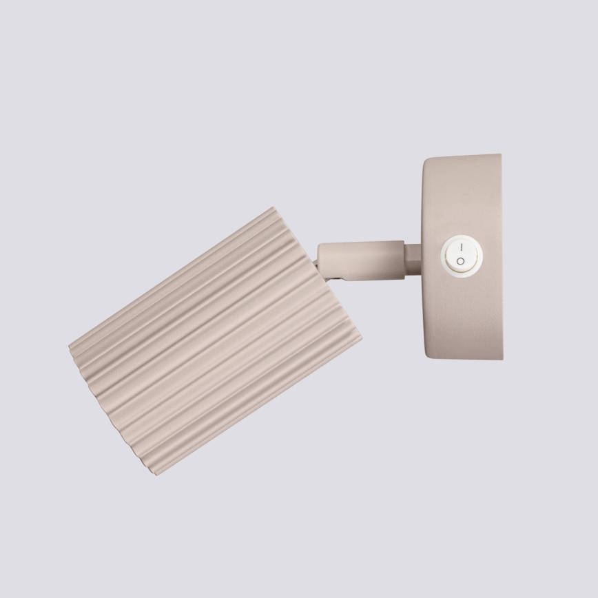 Brilagi - Foco de parede CRESTO 1xGU10/10W/230V taupe