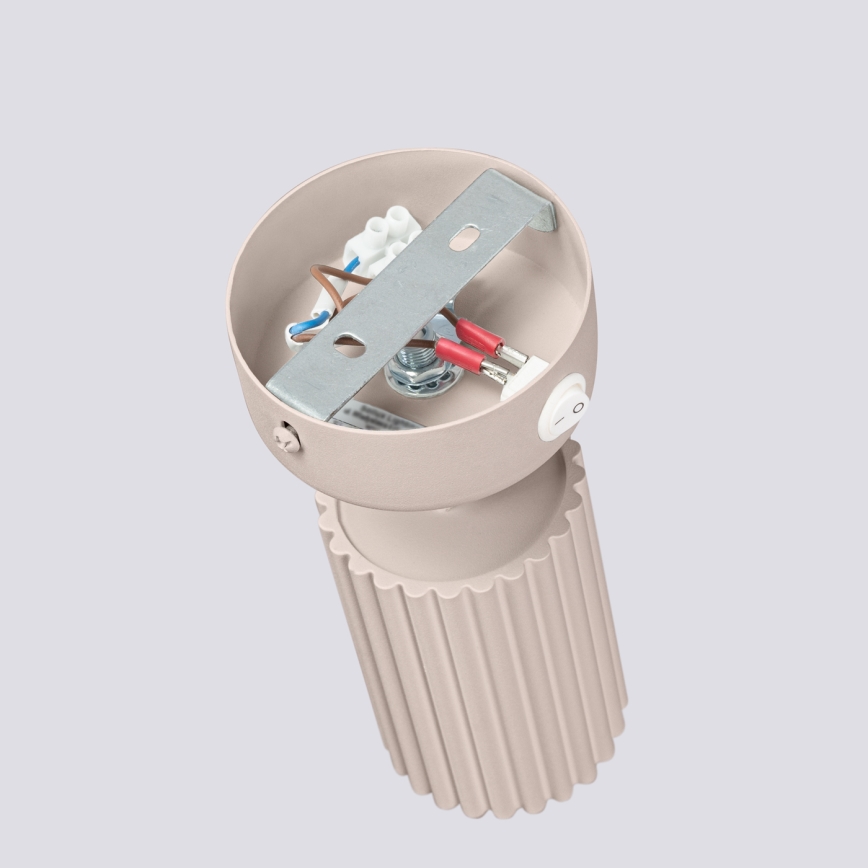 Brilagi - Foco de parede CRESTO 1xGU10/10W/230V taupe