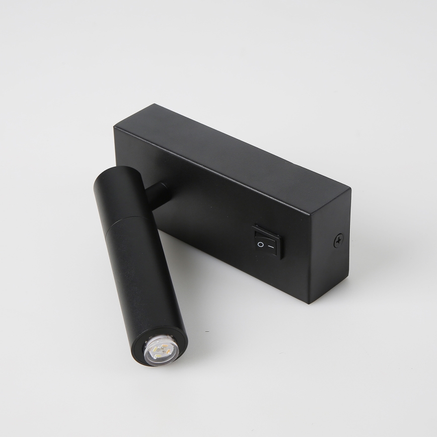 Brilagi - Foco de parede LED com regulação MAYA 1xG9/4W/230V preto 2700-6500K Wi-Fi Tuya