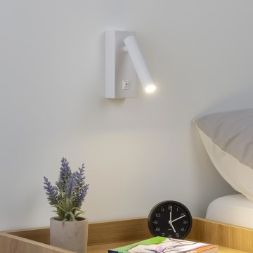 Brilagi - Foco de parede LED MAYA LED/3W/230V 4000K branco