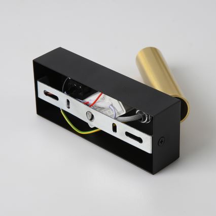 Brilagi - Foco de parede LED MAYA LED/3W/230V 4000K preto/dourado