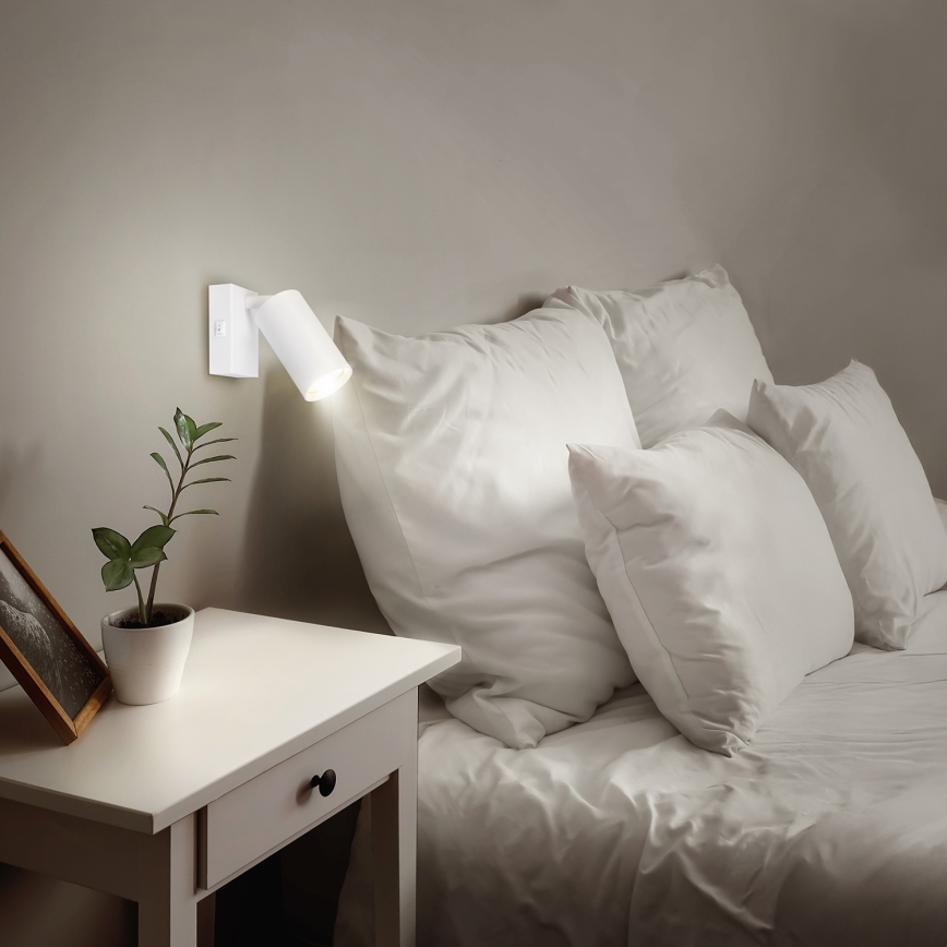 Brilagi - Foco de parede SELE 1xGU10/30W/230V branco