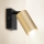 Brilagi - Foco de parede SELE 1xGU10/30W/230V preto/dourado