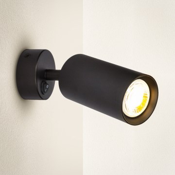 Brilagi - Foco de parede SELE 1xGU10/30W/230V preto