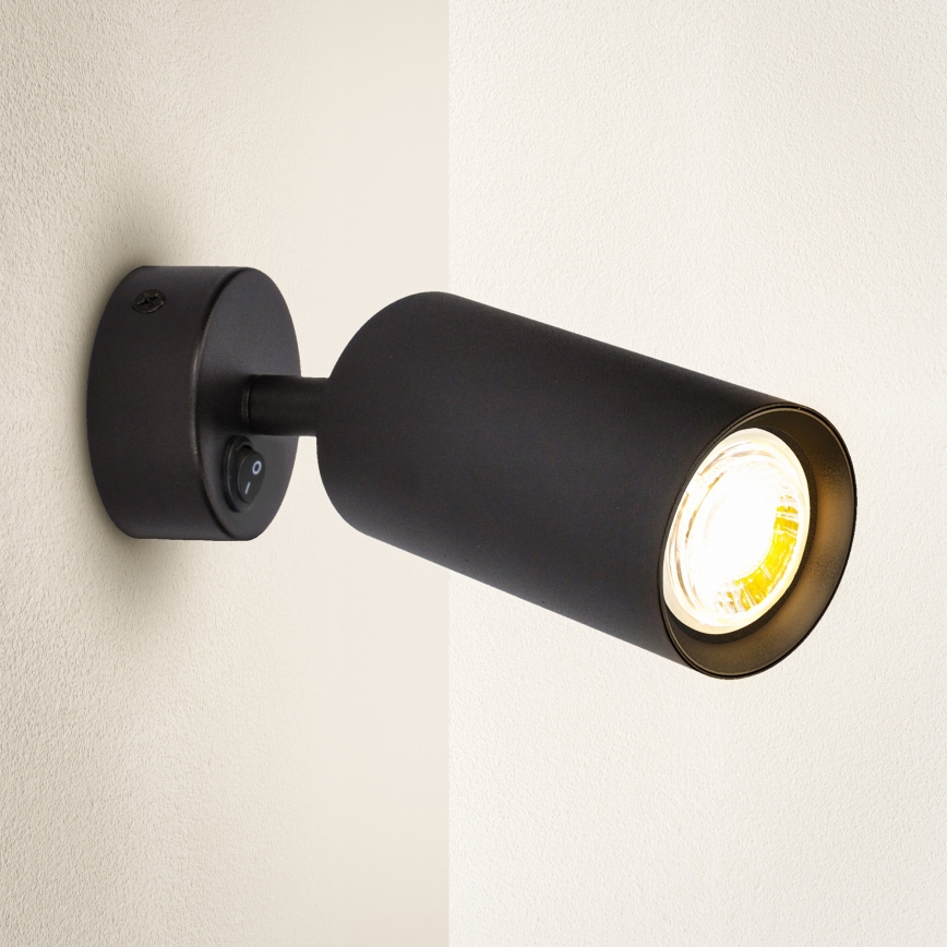 Brilagi - Foco de parede SELE 1xGU10/30W/230V preto