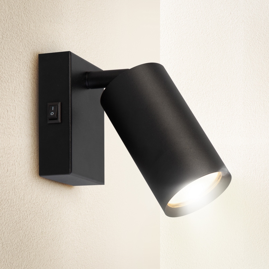 Brilagi - Foco de parede SELE 1xGU10/30W/230V preto
