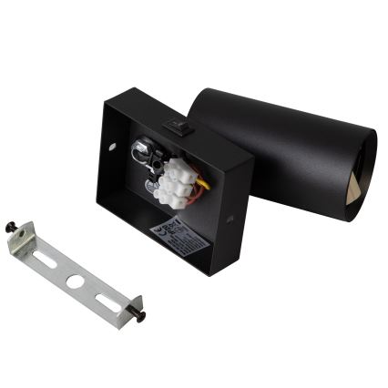 Brilagi - Foco de parede SELE 1xGU10/30W/230V preto