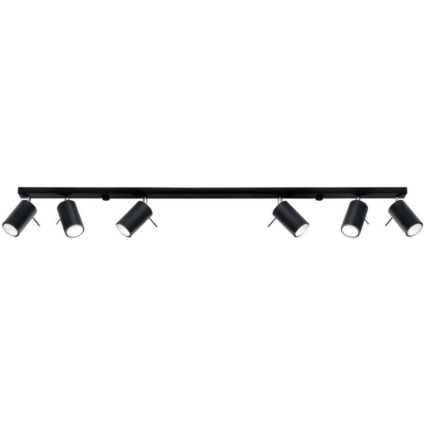 Brilagi -  Foco LED ASMUS 6xGU10/7W/230V preto