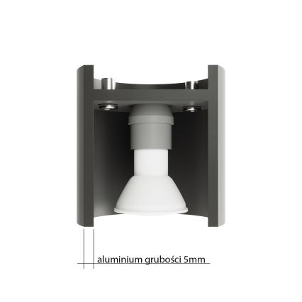 Brilagi -  Foco LED FRIDA 1xGU10/7W/230V cinzento
