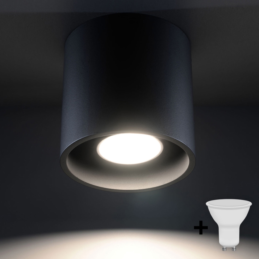 Brilagi -  Foco LED FRIDA 1xGU10/7W/230V preto