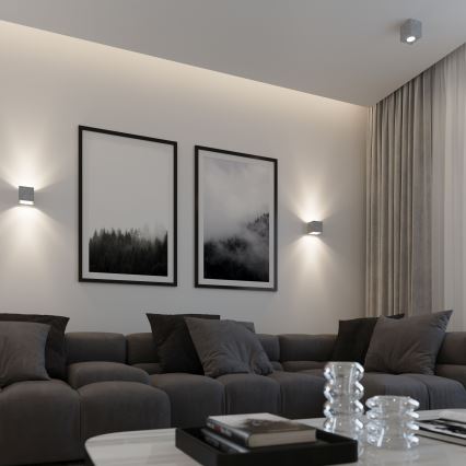 Brilagi -  Foco LED MURO 1xGU10/7W/230V betão