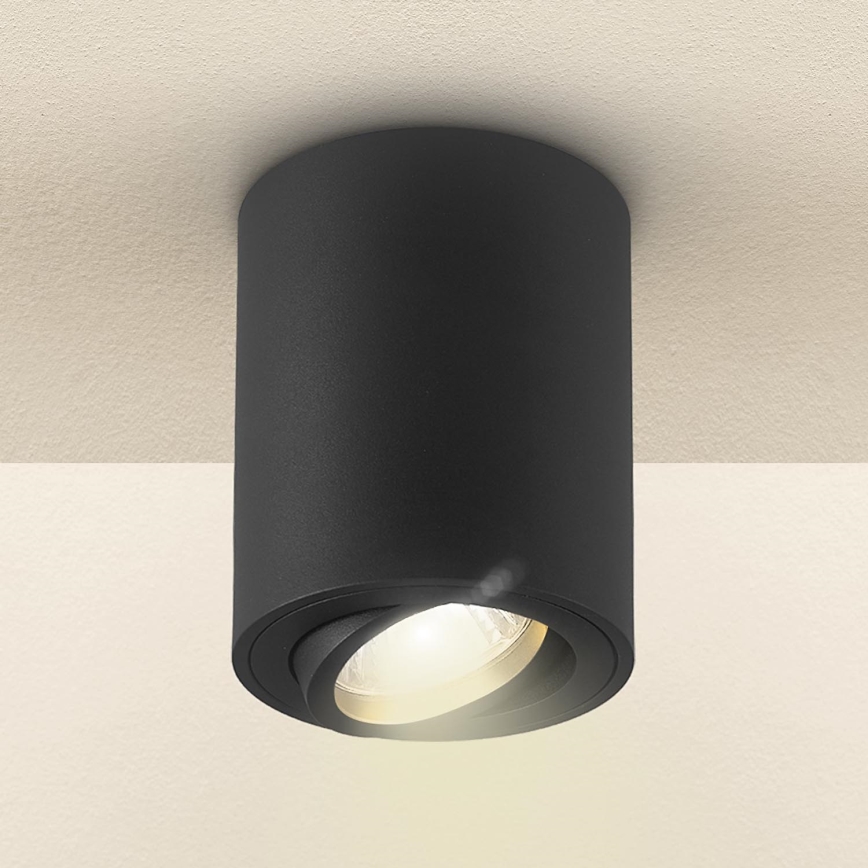 Brilagi - Foco MIA 1xGU10/30W/230V 100x80 mm preto