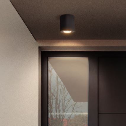 Brilagi - Foco para casa de banho MIA 1xGU10/30W/230V 84x80 mm preto IP54