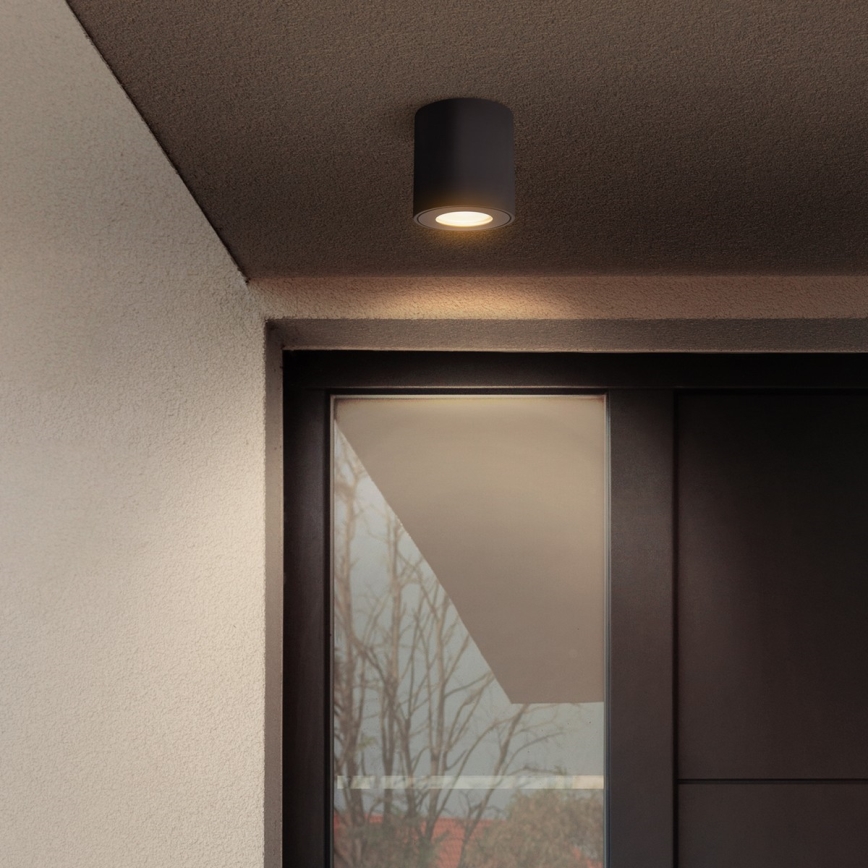 Brilagi - Foco para casa de banho MIA 1xGU10/30W/230V 84x80 mm preto IP54