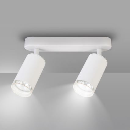 Brilagi - Foco para casa de banho SELE 2xGU10/30W/230V IP44 branco