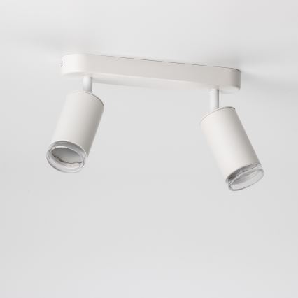 Brilagi - Foco para casa de banho SELE 2xGU10/30W/230V IP44 branco